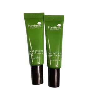 PureHeals Centella 80 Eye Cream 2-Pack 8ml / 0.27 fl.oz. Travel Size Skincare